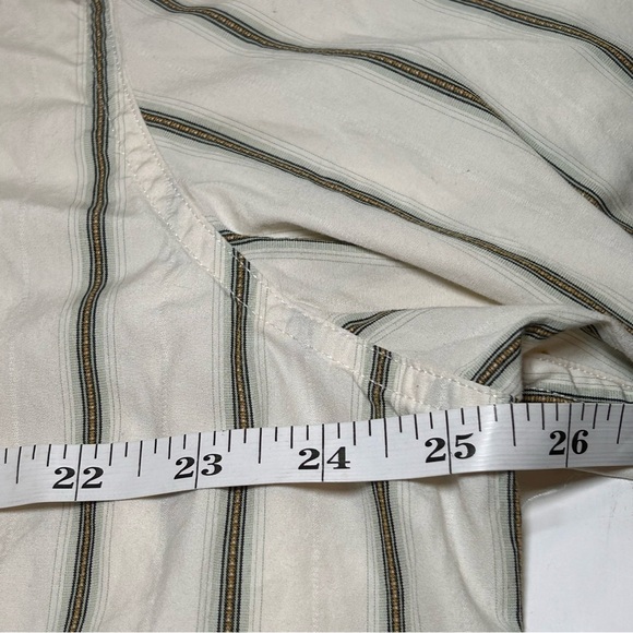 Vintage 1999 Structure Premium Woven Mens XXL Striped Button Down - Picture 5 of 6